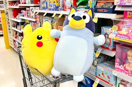 squishmallow characters in shopping cart