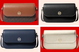 Save $339 on These Michael Kors Leather Crossbody Bags — Now $59 Shipped card image