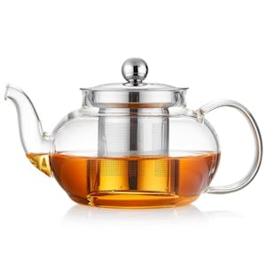 Glass Teapot with Removable Infuser