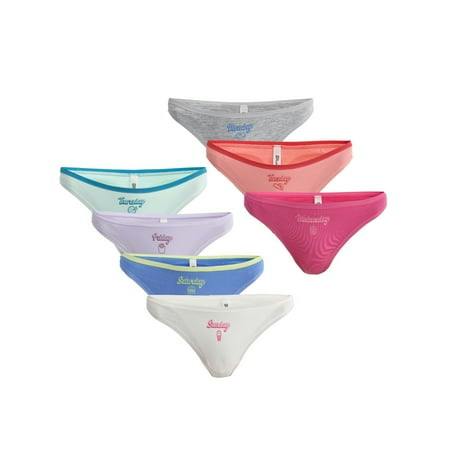 No Boundaries Women's Thong 7-Pack