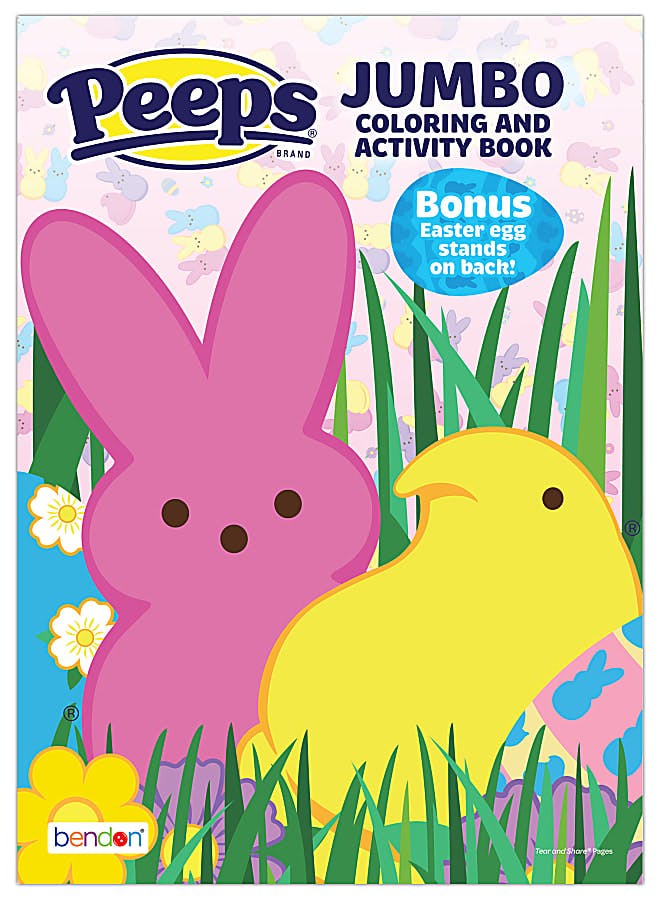 Peeps Jumbo Coloring Book