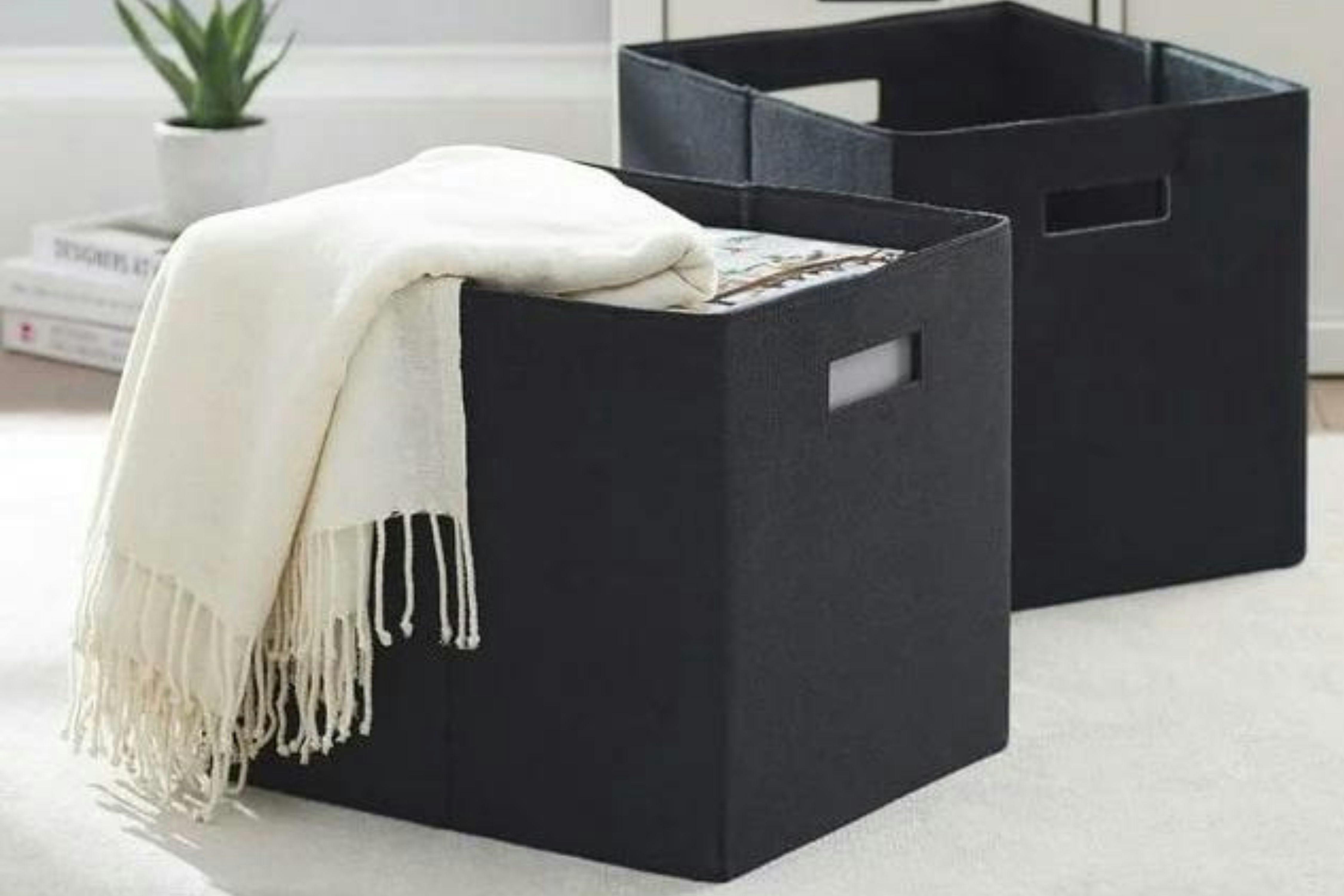 Better Homes & Gardens Storage Bin 2Pack, Only 5.82 at Walmart (Reg. 20) The Krazy Coupon Lady