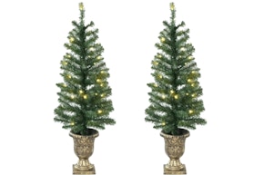 Holiday Time Christmas Tree 2-Pack