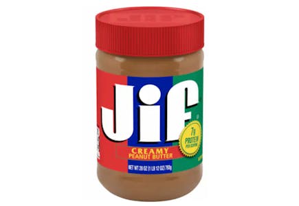 Jif Peanut Butter Jar