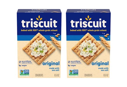 2 TRISCUIT Crackers