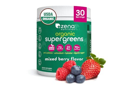 Zena Super Greens Powder