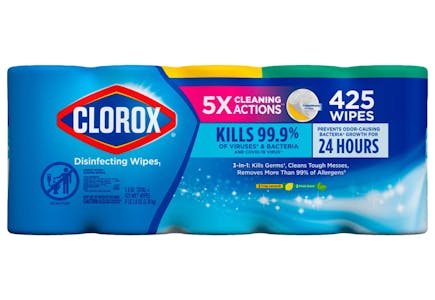 Clorox Disinfecting Wipes 5-Pack