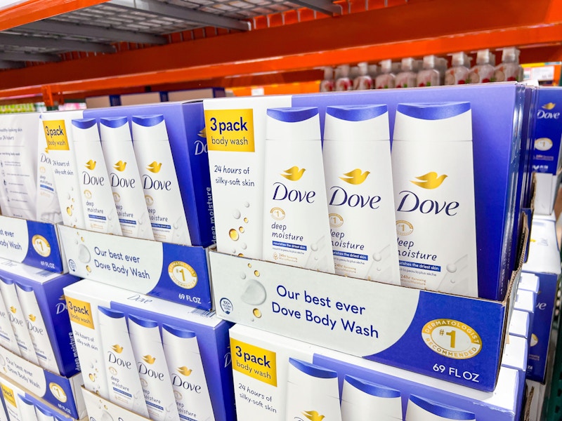 costco dove deep moisture body wash