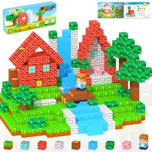 Magnetic Blocks Travel Toy Set