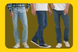 Men's Lee Legendary Slim Straight Jeans Only $20 on Amazon!  card image