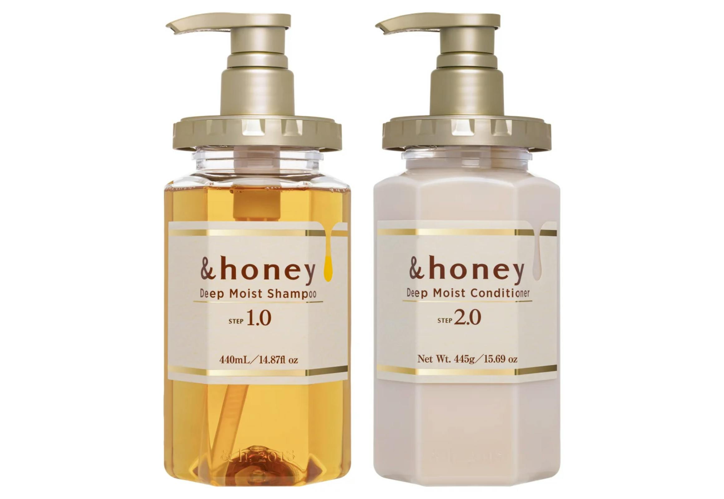 &Honey Shampoo and Conditioner Set