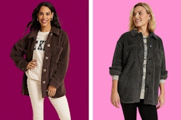 $10 Sherpa Jacket at Maurices (Reg. $50) card image