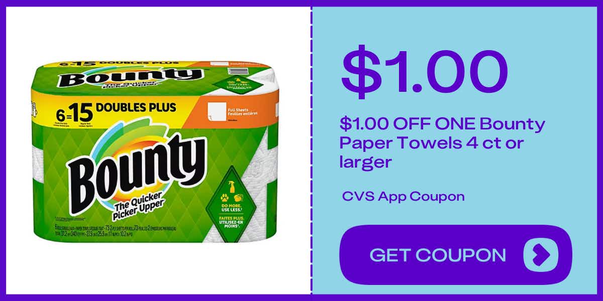 bounty paper towels 6 ct