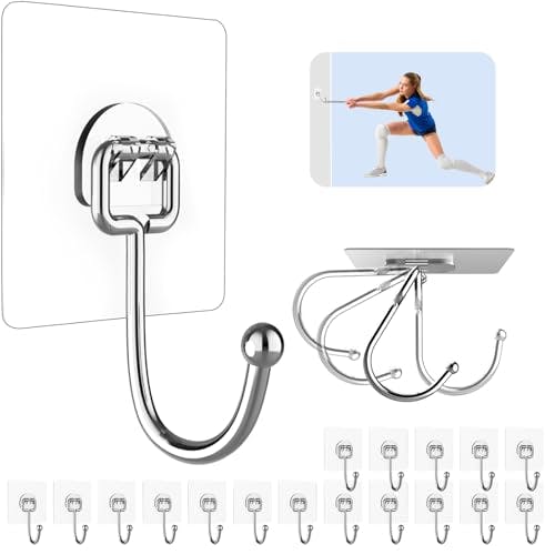 Adhesive Hooks 20-Pack