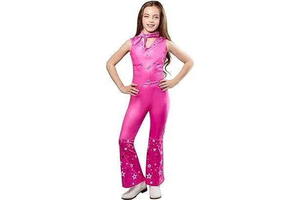 Rubies Kids' Cowgirl Barbie Costume