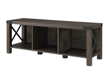 Union Rustic Storage Bench
