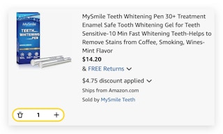 MySmile Teeth Whitening Pen