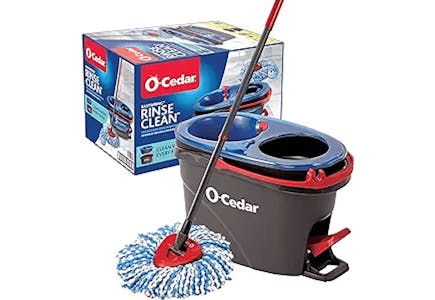 O-Cedar EasyWring Spin Mop & Bucket