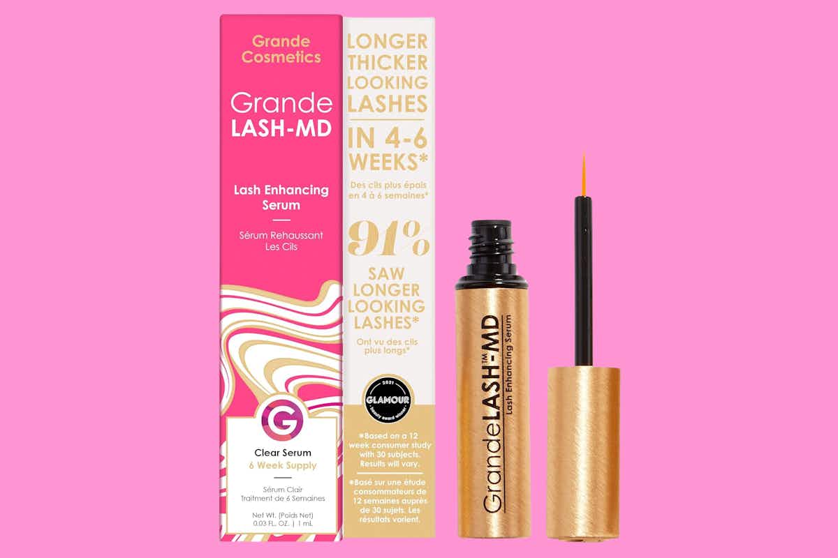 Less Than Prime Day: Grande Cosmetics Lash Enhancing Serum, $14.40 on Amazon