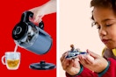 Electric Kettle & Star Wars Lego Toy