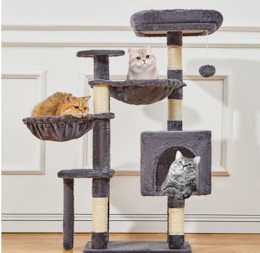 Cat Tree Tower, Only $35.99 on Amazon card image