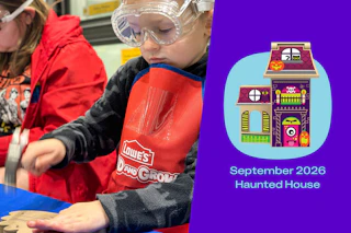 Lowes Kids Workshop - September 2026 - Haunted House 