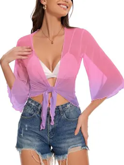 Women's Sheer Cardigan
