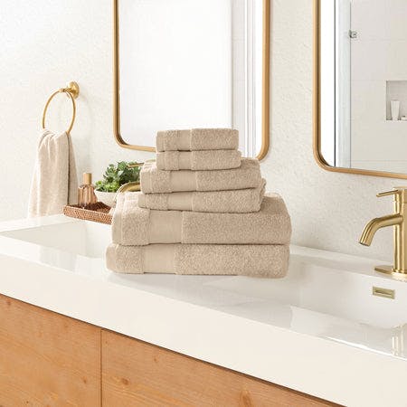 Linens & Hutch 6-Piece Towel Set