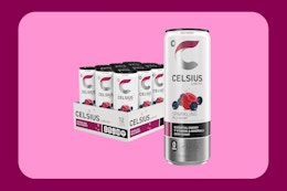 Celsius Energy Drink 12-Pack: Get 2 for $23 on Amazon card image