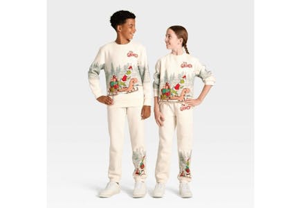 The Grinch Kids' Graphic Sweatshirt