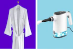 Adult robe and steamer machine