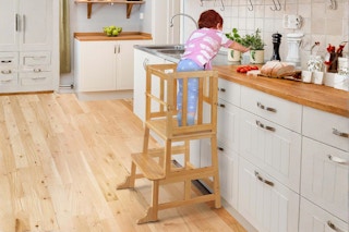 Cosyland Toddler Kitchen Step Stool B08RD8V8X1