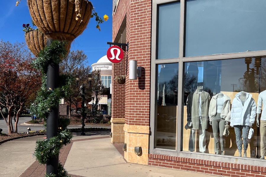 Lululemon store outside