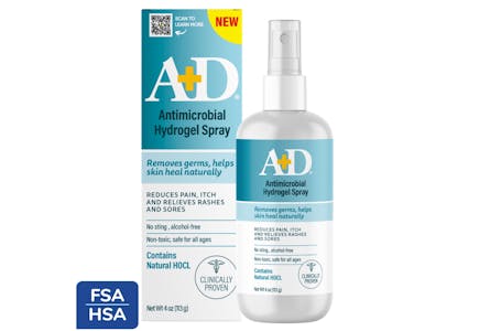 3 A+D Antimicrobial Hydrogel Sprays