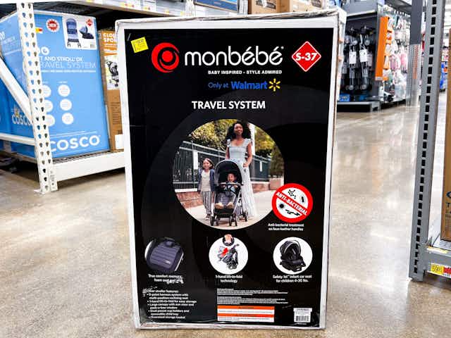 Travel Systems at Walmart, Starting at $144 (Includes Stroller and Car Seat) card image