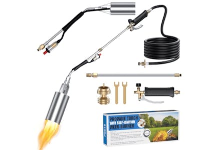 Propane Torch Weed Burner Kit