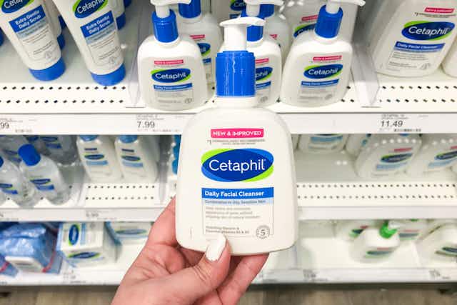 Cetaphil 16-Ounce Daily Facial Cleanser 2-Pack, Now $13 on Amazon card image
