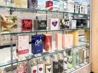 walgreens perfume aisle area versace, vera wang