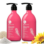 Keratin Shampoo and Conditioner Set