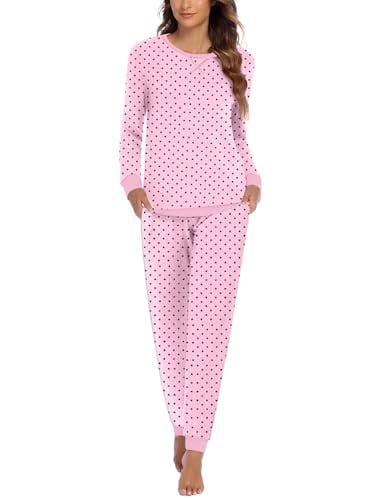 Ekouaer Women's Pajamas Set