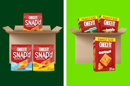 Cheez-It Variety Boxes: Prices Start at $10.13 on Amazon card image