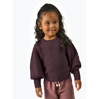 Toddler Kids' Puff Sleeve Sweater