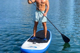 Inflatable Paddleboard, $89 With Amazon Coupon and Promo Code (Reg. $190) card image