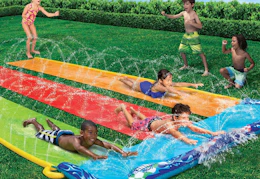 water slide