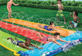 water slide