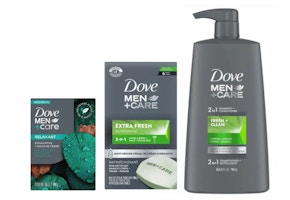 3 Dove Men+Care Products