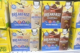 Carnation Breakfast Essentials Shakes, as Low as $12.95 on Amazon card image