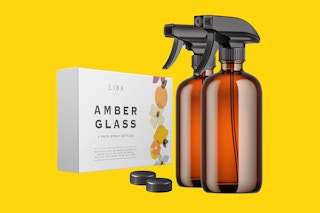 Amber Glass Spray Bottle