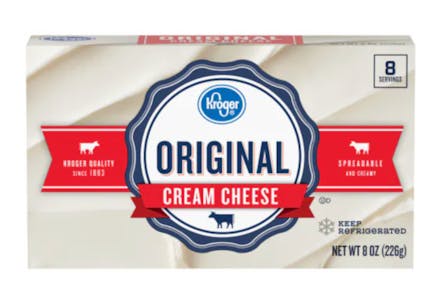 Kroger Cream Cheese Brick