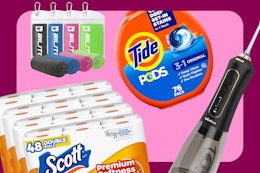 Amazon’s Hottest Deals Today: $100 Paddleboard, $10 Water Flosser, and More card image
